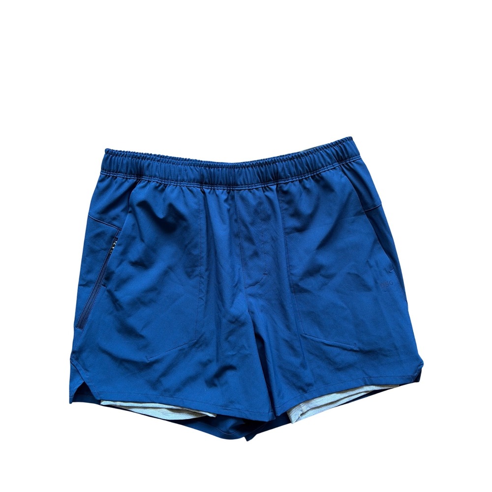 DSG Navy/Mid Gray 5" Agility 2in1 Activewear Shorts Mens Medium NEW NWT
